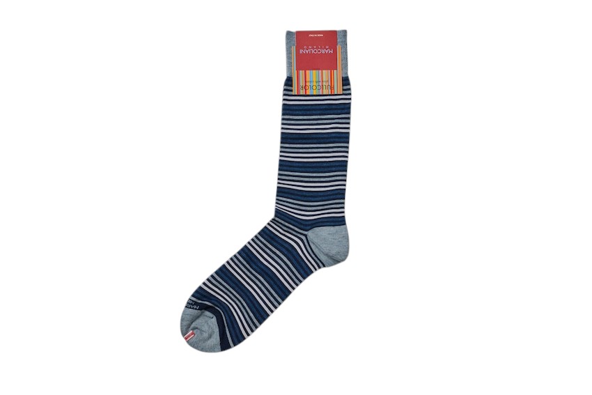 Marcoliani Milano Socks kousen heren marine