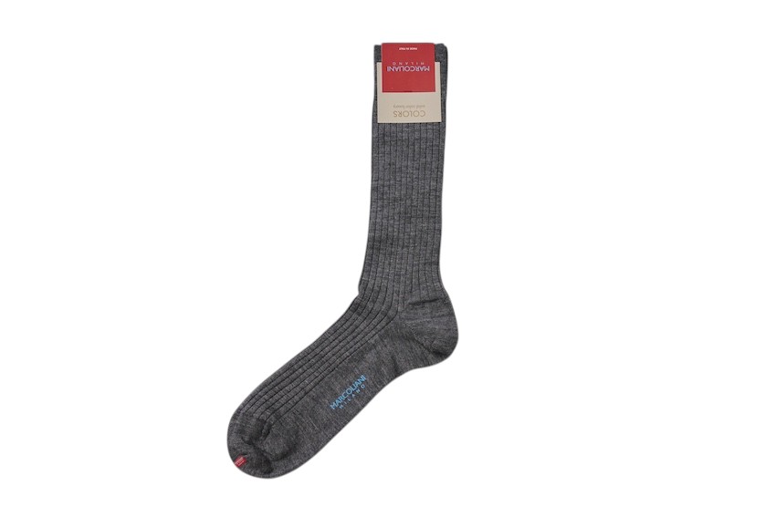 Marcoliani Milano Socks kousen heren grijs