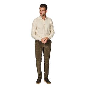 Stenstroms Men hemd lange mouwen heren ecru REGULAR