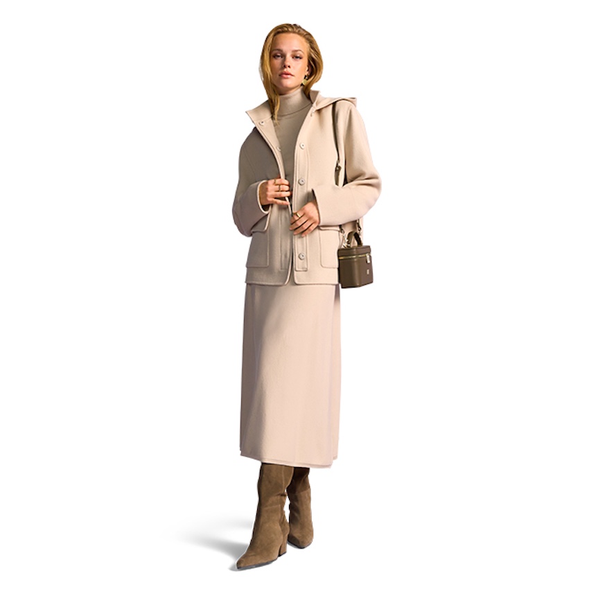 Riani mantel jas dames beige