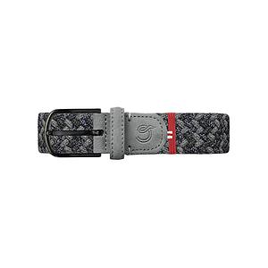 La Boucle riem heren grijs GLASGOW SUEDEWOOL EFFECT.
