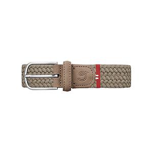 La Boucle riem heren mocca ABERDEEN SUEDE WOOL EFFECT.