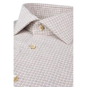 Stenstroms Men hemd lange mouwen heren beige REGULAR