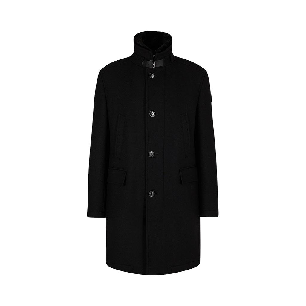 Joop geklede mantel heren marine MIKOS