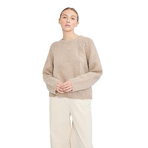 Jeff pull trui dames beige LUNA