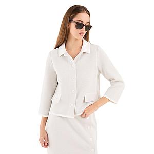 Anneclaire gilet dames greige D1669 1769 241