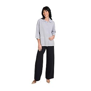 Anneclaire gilet dames grijs