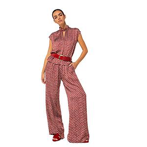 Caroline Biss broek dames bordeaux 1585/59