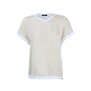 Margittes t-shirt dames zand