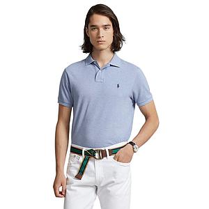 Polo Ralph Lauren Men polo shirt korte mouwen heren licht blauw Custom slim fit