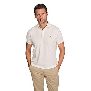 Peuterey polo shirt korte mouwen heren wit