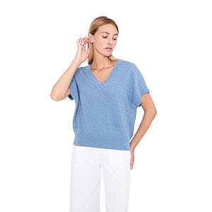 Jeff pull dames blauw Elvis