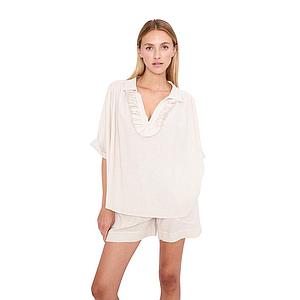 Jeff blouse dames beige Vanille