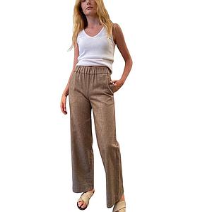 Jeff broek dames beige Volta Twill