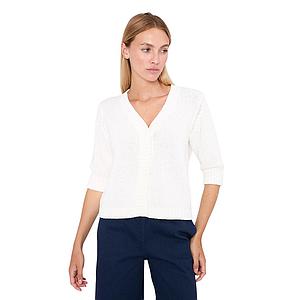 Jeff vest dames wit Casper