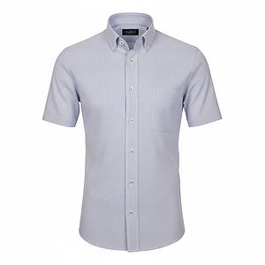 Van Laack Men hemd korte mouwen heren blauw Roy