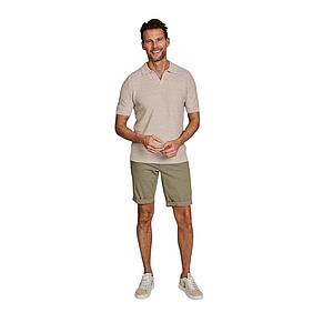 Gran Sasso Men polo shirt korte mouwen heren beige