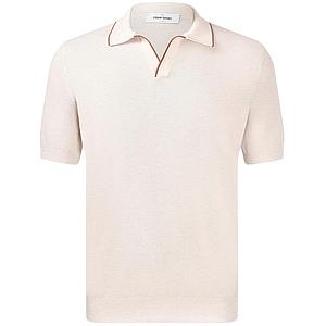 Gran Sasso Men polo shirt korte mouwen heren beige