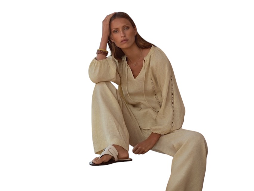 Hemisphere blouse dames geel