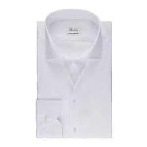 Stenstroms Men hemd lange mouwen heren wit Slimline