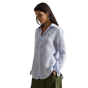 Polo Ralph Lauren Women blouse dames licht blauw