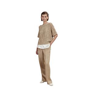 Antonelli broek dames beige Sanzio