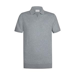 Profuomo polo shirt korte mouwen heren blauw