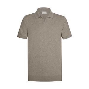 Profuomo polo shirt korte mouwen heren beige