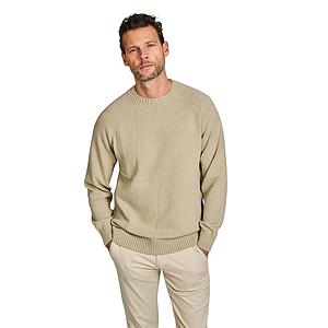 Profuomo pull trui ronde hals heren licht groen