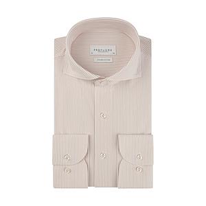 Profuomo hemd lange mouwen heren roze