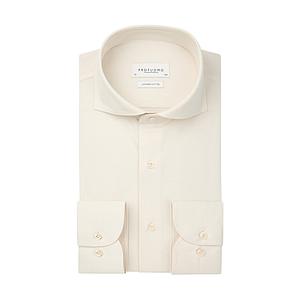 Profuomo hemd lange mouwen heren ecru