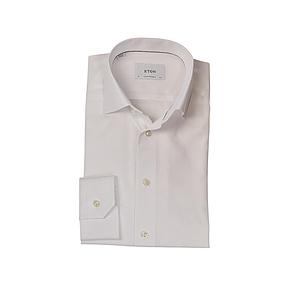 Eton hemd lange mouwen heren wit Contemporary