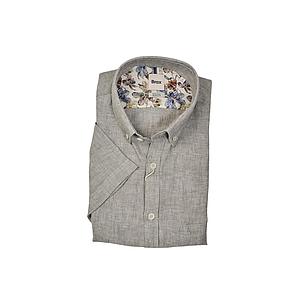 Brax Men hemd korte mouwen heren groen Dan U