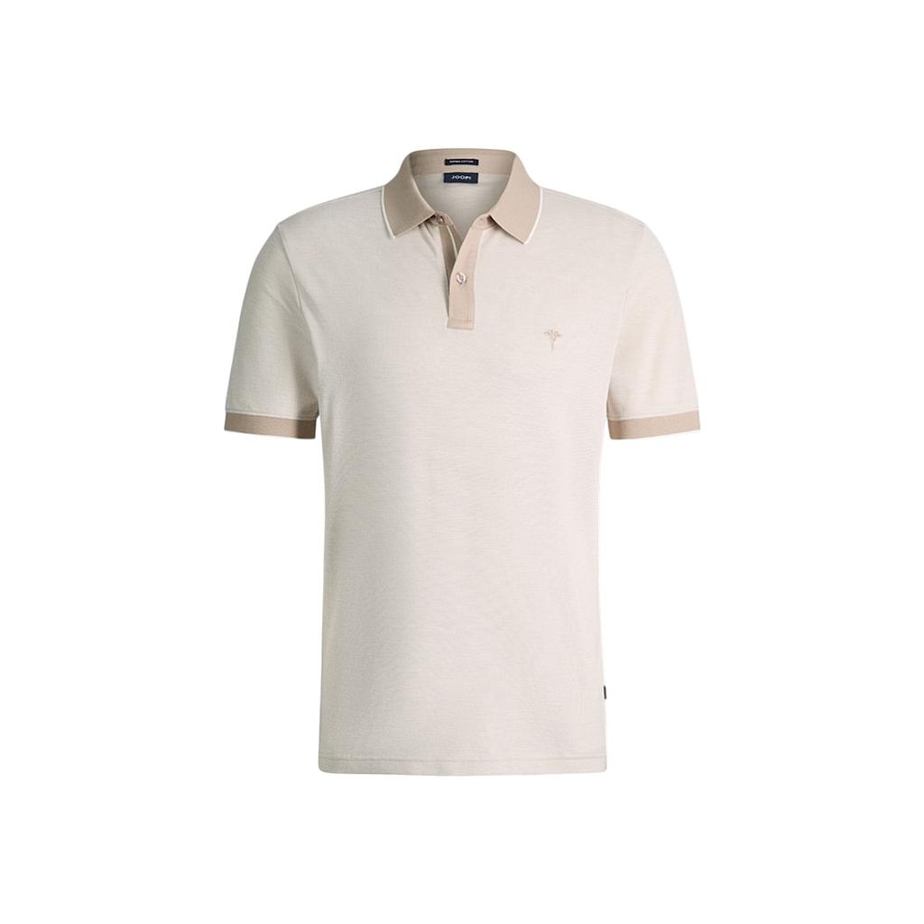 Joop polo shirt korte mouwen heren bruin Percyco