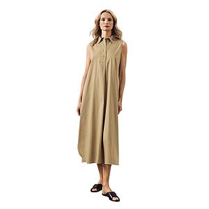 Scapa Flow kleedje dames donker beige