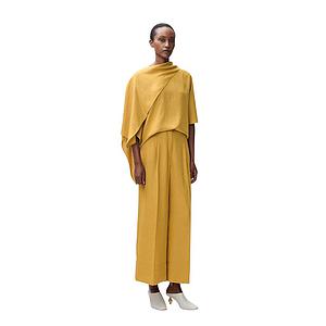 Natan Collection broek dames oker EVA-JJZN01 115