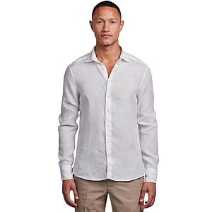 Stenstroms Hommes chemise à manches longues hommes blanc