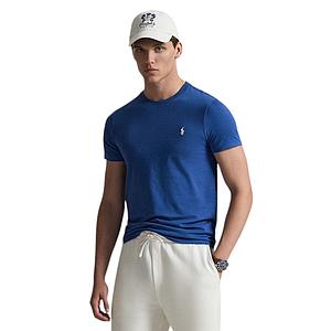 Polo Ralph Lauren Men t-shirt korte mouwen heren blauw custom slim fit 710671438537