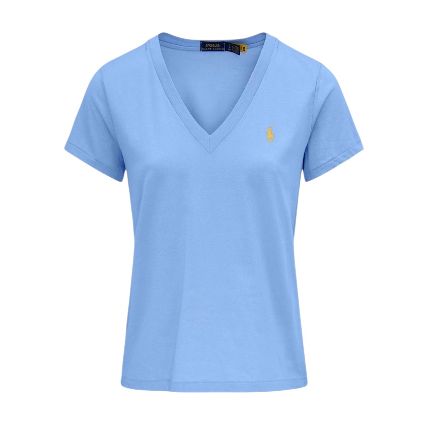 Polo Ralph Lauren Women t-shirt korte mouwen dames licht blauw 211B14611001