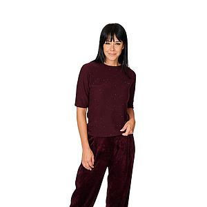 Antonelli pull trui dames bordeaux Fiemme