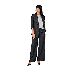 Antonelli broek dames anthraciet Tulipano