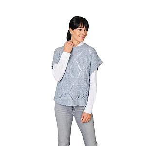 Antonelli cardigan debardeur dames licht blauw Norvegia