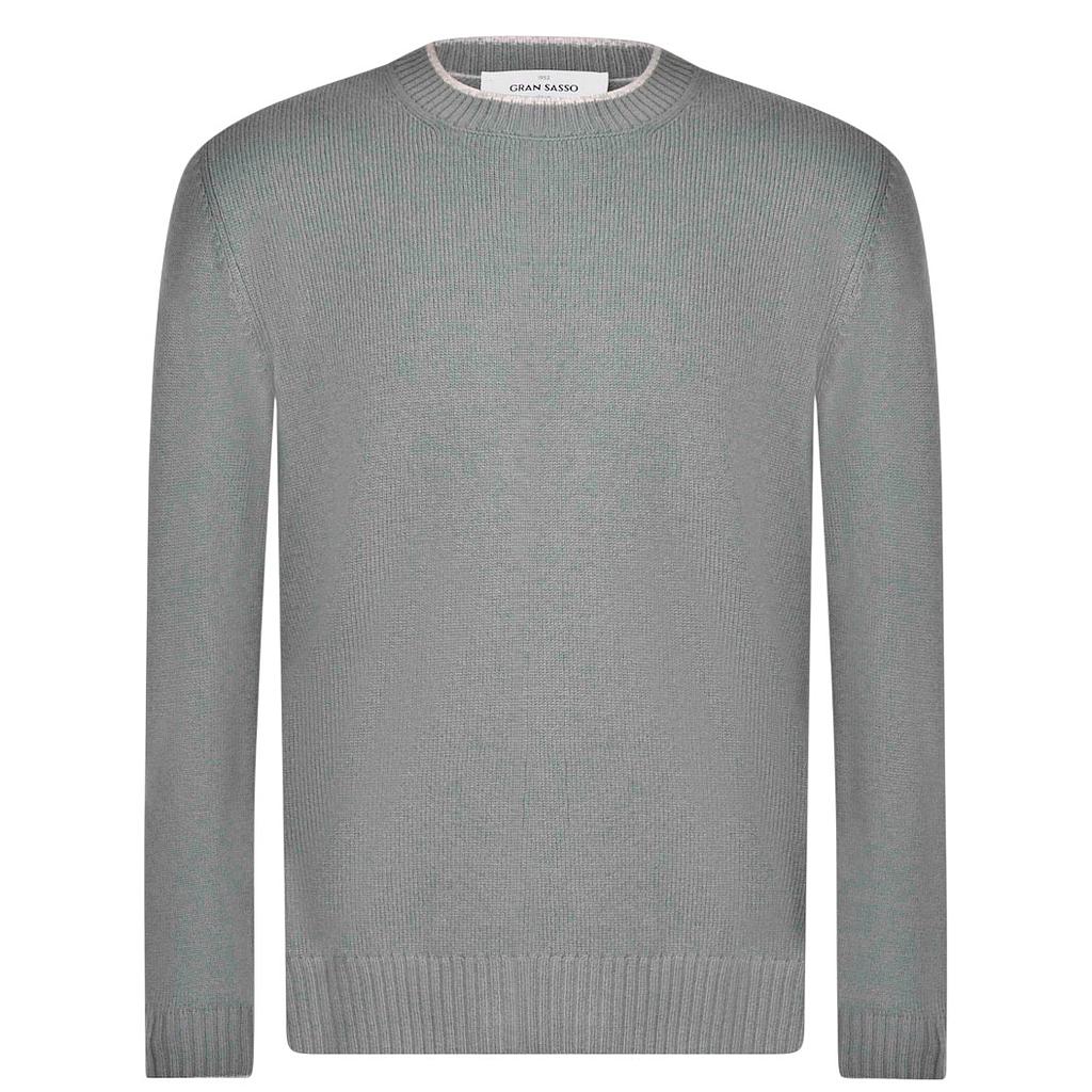 Gran Sasso Men pull trui ronde hals heren groen