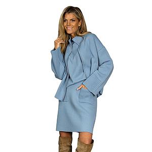 Anneclaire gilet dames ciel D1825 607 657