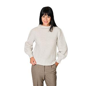 Anneclaire pull trui dames grijs D1795 461 117