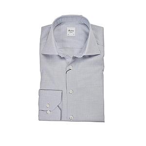 Stenstroms Men hemd lange mouwen heren donker blauw slimline