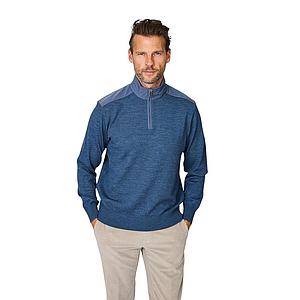 Paul & Shark pull trui heren blauw 99311021 635