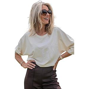 Margittes sweater dames ecru