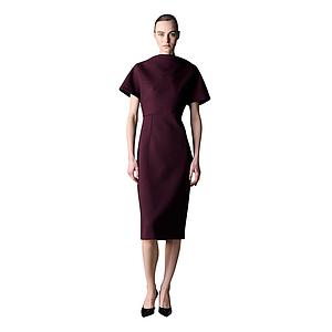 Natan Collection kleedje dames aubergine