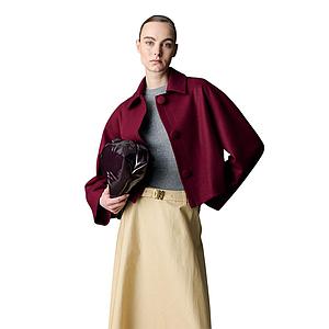 Natan Collection vest dames aubergine